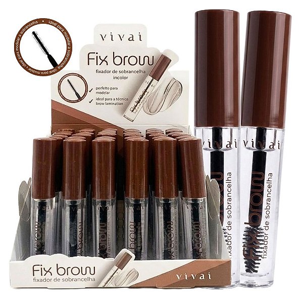 Vivai - Mascara para Sobrancelha Incolor 2237 - 36 Und
