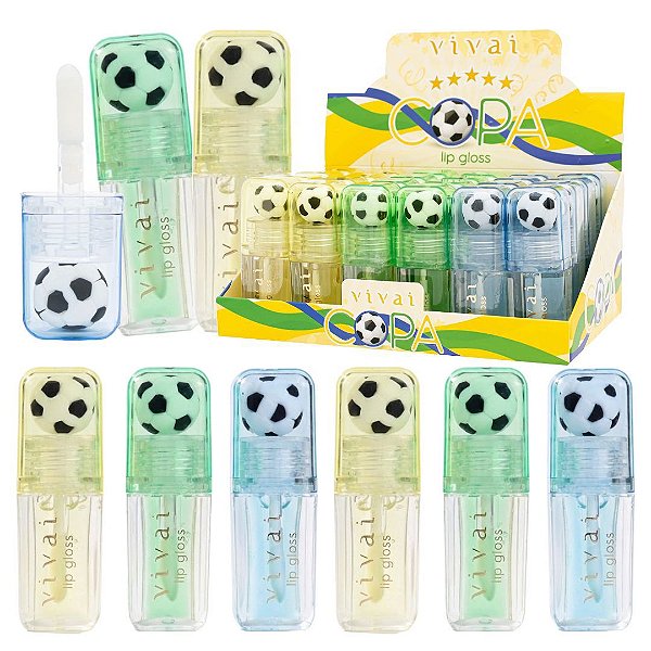 Vivai - Lip Gloss Copa Brasil 3501 - 24 Und