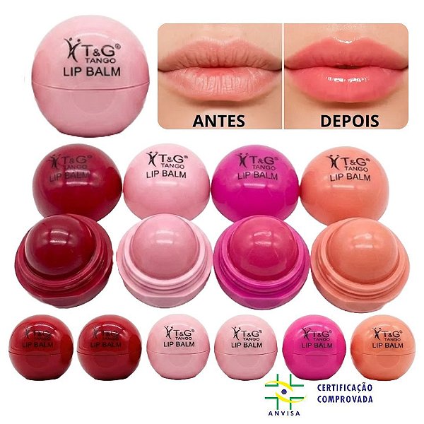 Tango - Lip Balm Bolinha TG7023 - 6 Und