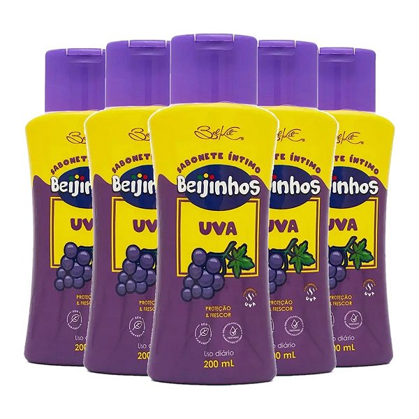Belkit - Sabonete Intimo Beijinhos Uva - 12 Und