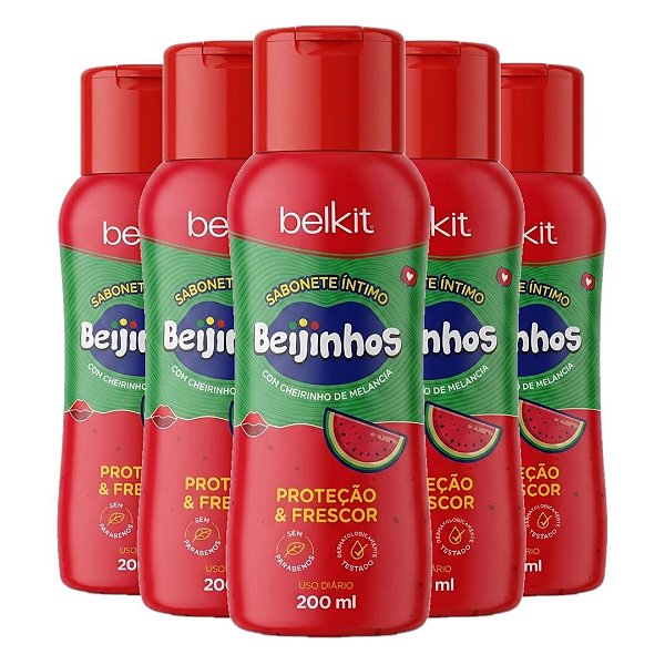 Belkit - Sabonete Intimo Beijinhos Melancia - 12 Und