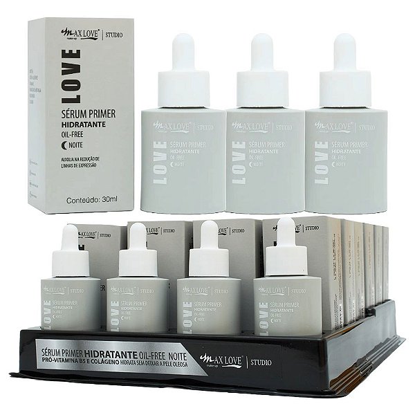 Max Love - Serum Prime Hidratante - 24 Und