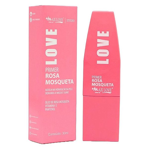 Max Love - Primer Rosa Mosqueta Love (Validade: 03/2029)