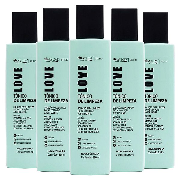 Max Love - Tonico de Limpeza Love -12 Und