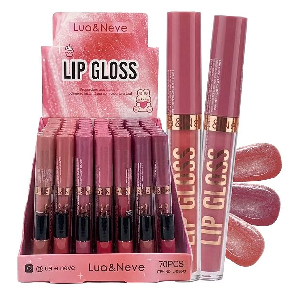 Lua e Neve - Lip Gloss Cintilante LN08043 - 70 Und