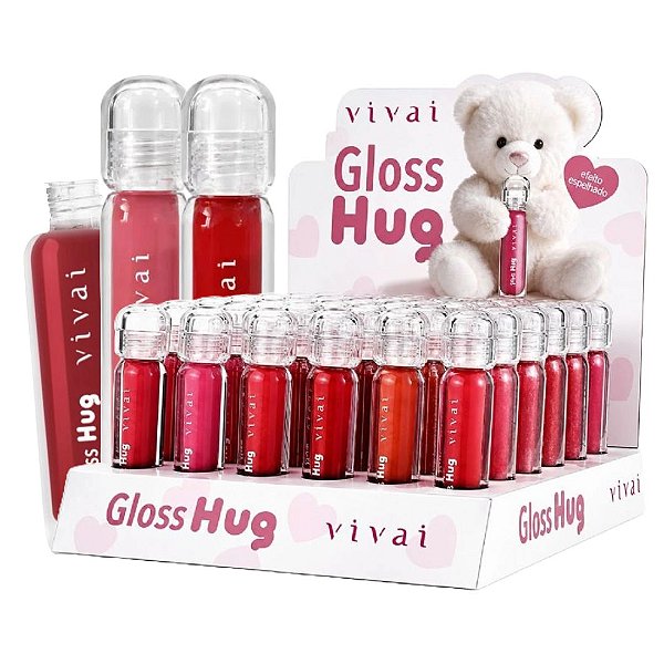Vivai - Gloss Hug  Efeito Espelhado  3415 - 36 Und