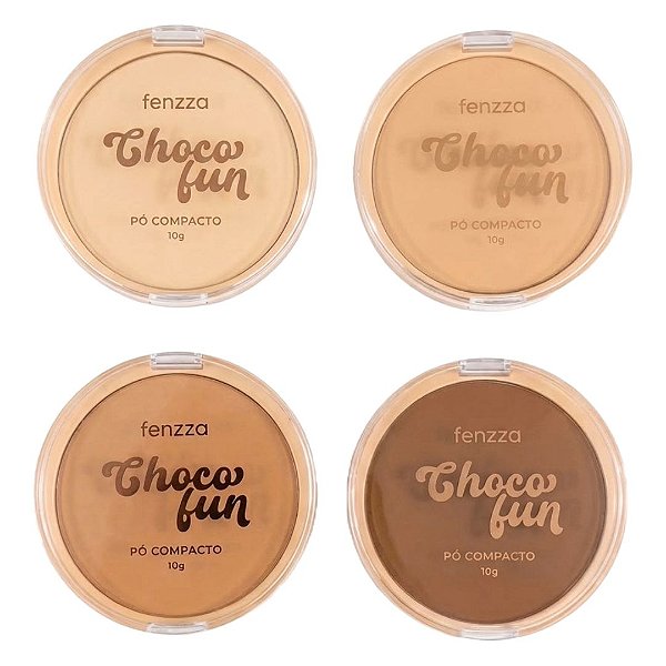 Fenzza - Po Compacto Choco Fun FZ34046 - 04 Und