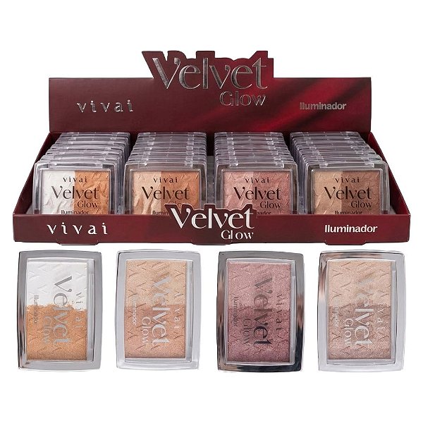 Vivai - Iluminador Velvet Glow 4114 - 24 Und