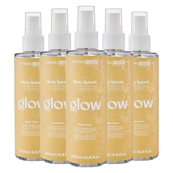 Dermachem - Body Splash Aura Livre Glow - 12 Und