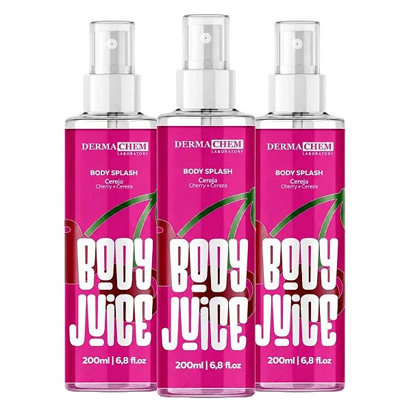 Dermachem - Body Splash Cereja Body Juice - 06 Und