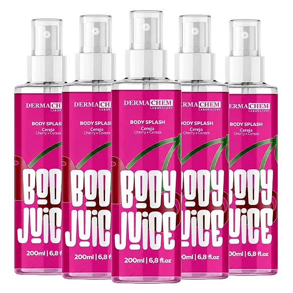 Dermachem - Body Splash Cereja Body Juice - 12Und