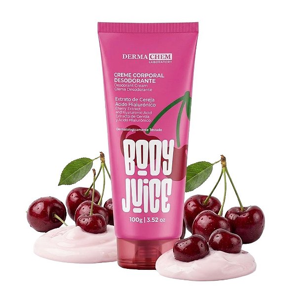 Dermachem - Creme Corporal Cereja Body Juice