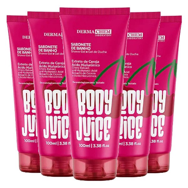 Dermachem - Sabonete de Banho Cereja Body Juice - 12 Und