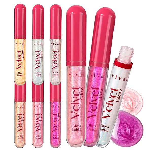 Vivai - Gloss Labial Velvet Glow 3307 - 06 Und