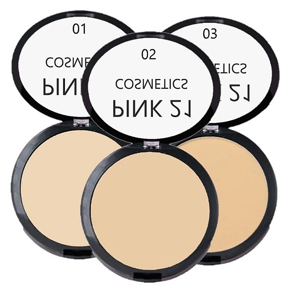 Pink 21 - Po Compacto CS6659 - 3 Und