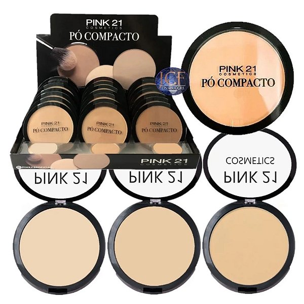 Pink 21 - Po Compacto CS6659 - 24 Und
