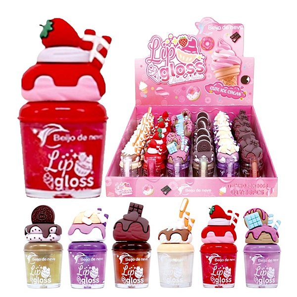 Importado - Lip Gloss Docinhos - 36 Und
