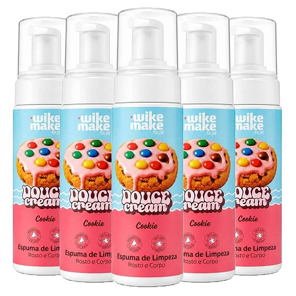 Wike Make - Espuma de Limpeza Cookie Douce Cream WM0054B -12 Und