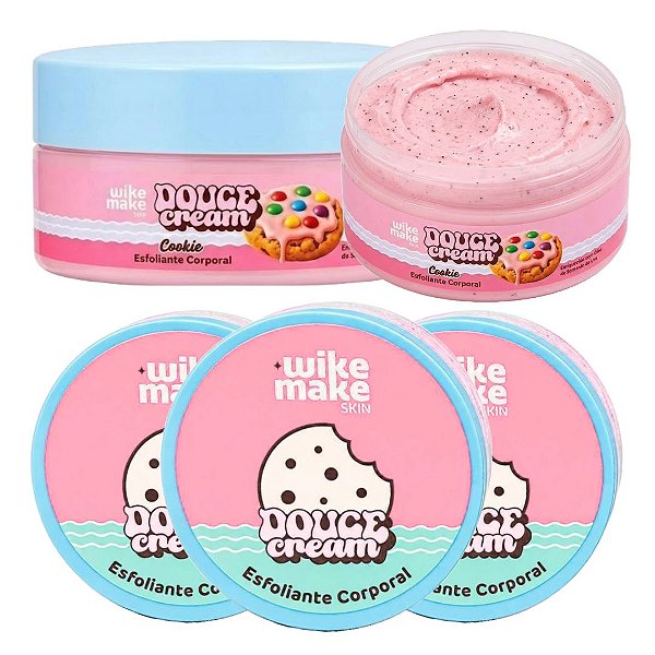 Wike Make - Esfoliante Corporal Cookie Douce Cream WM0055B - 6 Und