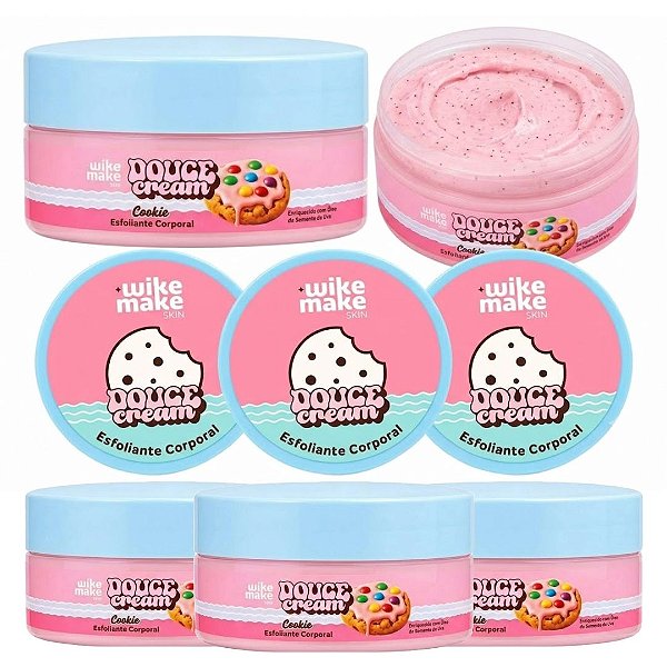 Wike Make - Esfoliante Corporal Cookie Douce Cream WM0055B - 12 Und