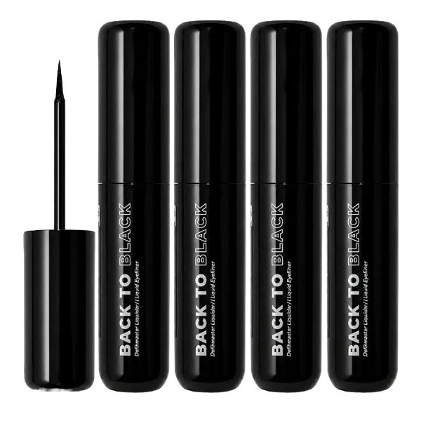 Ruby Rose - Delineador Liquido Back to Black E2106 - 06 Und