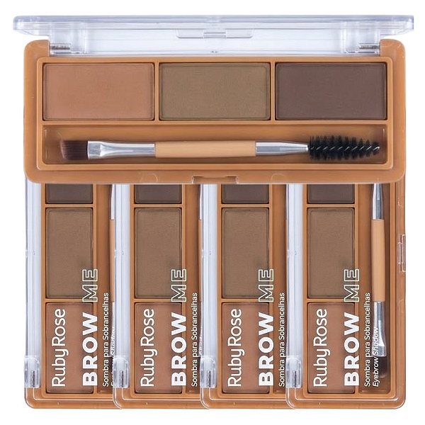Ruby Rose - Sombra para Sobrancelha Brow me Ruby Rose E2516 BM02 - 06 Und