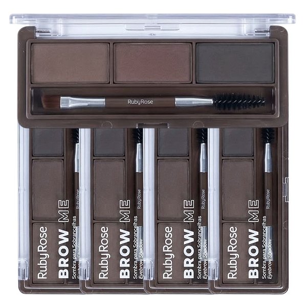 Ruby Rose - Sombra para Sobrancelha Brow me Ruby Rose E2516 BM03 - 06 Und