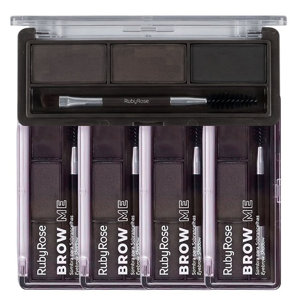 Ruby Rose - Sombra para Sobrancelha Brow me Ruby Rose E2516 BM04 - 06 Und