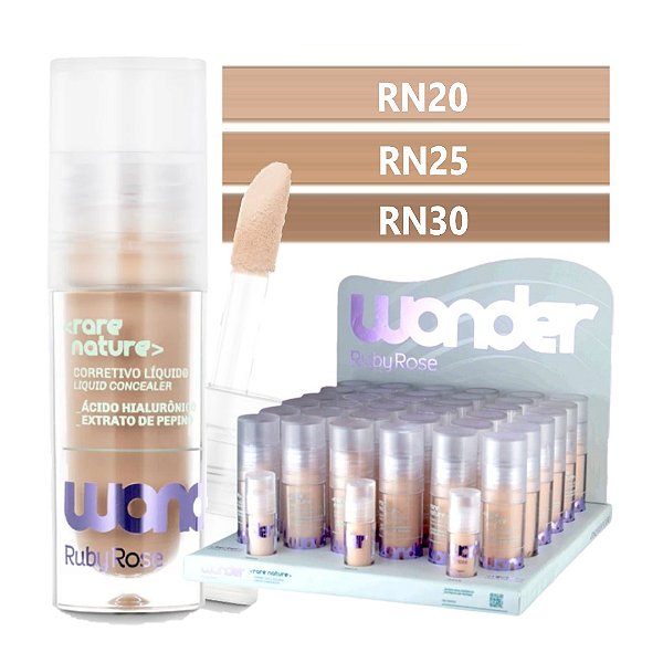 Ruby Rose - Corretivo Facial Rare Nature Wonder M608 G2- 36 Und