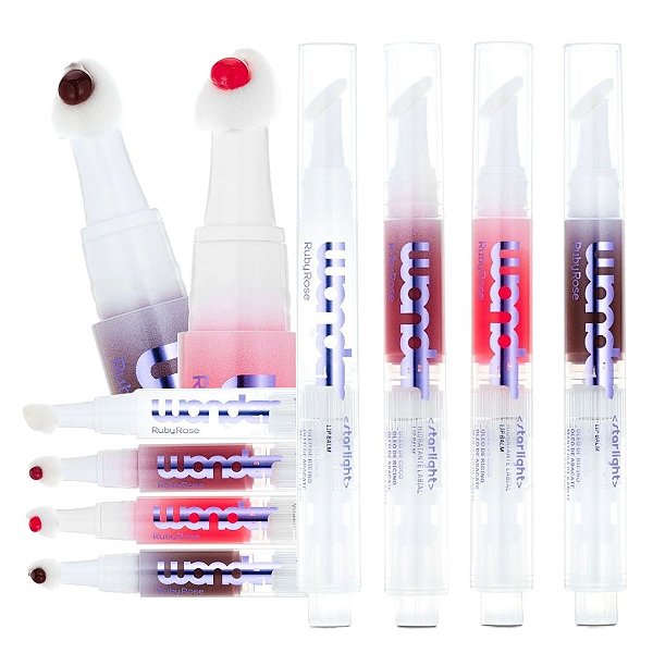 Ruby Rose - Hidratante Labial Starlight Wonder L6530 - 04 Und