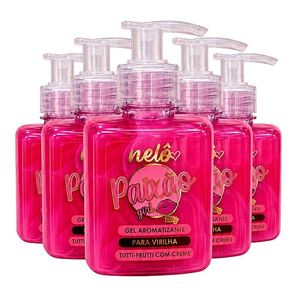 Nelo - Gel Aromatizante para Virilha Tutti Frutti NL0016 - 06 Und