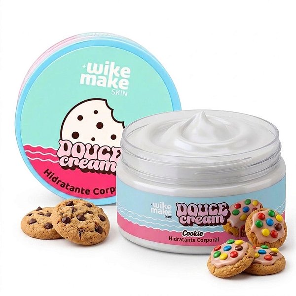 Wike Make - Hidratante Corporal Cookie Douce Cream WM0056B