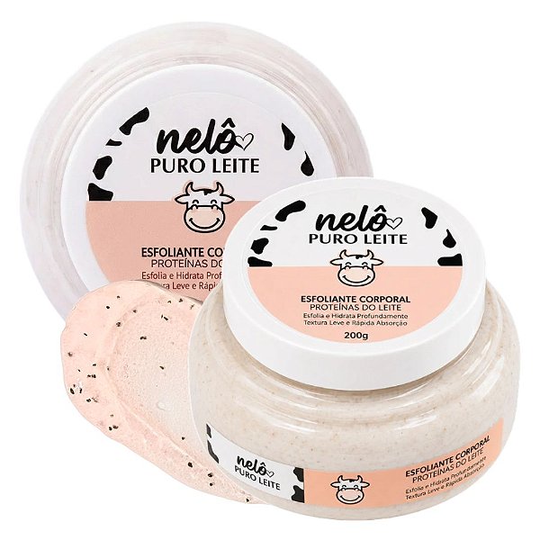 Nelo - Esfoliante Corporal Puro Leite NL0082