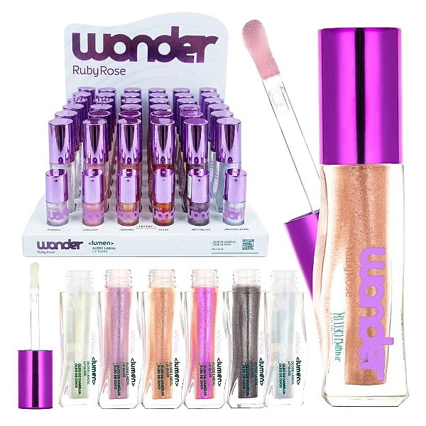 Ruby Rose - Gloss Labial Lumen Wonder L6414 G2- 36 Und
