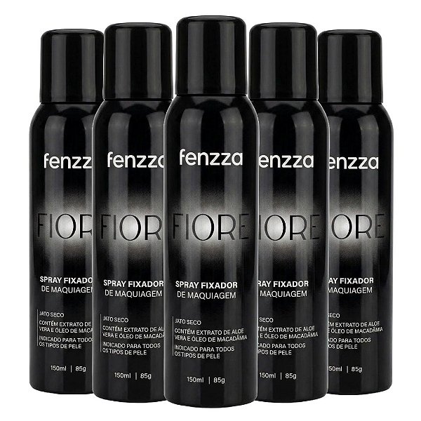 Fenzza - Fixador de Maquiagem Fiore FZ50012 - 12  Und (Validade: 05/2029)