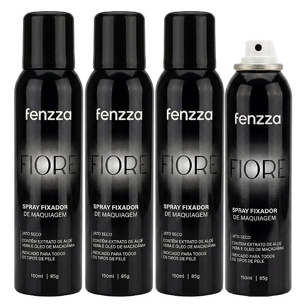 Fenzza - Fixador de Maquiagem Fiore FZ50012 - 06  Und (Validade: 05/2029)