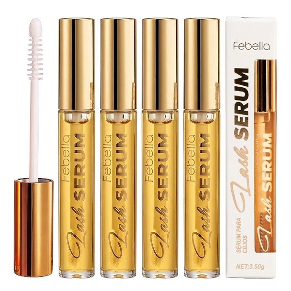 Febella - Lash Serum Incolor para Cilios  MA30423 - 06 Und (Validade: 12/2028)