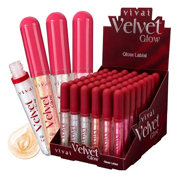 Vivai - Gloss Labial Velvet Glow 3307 - 48 Und