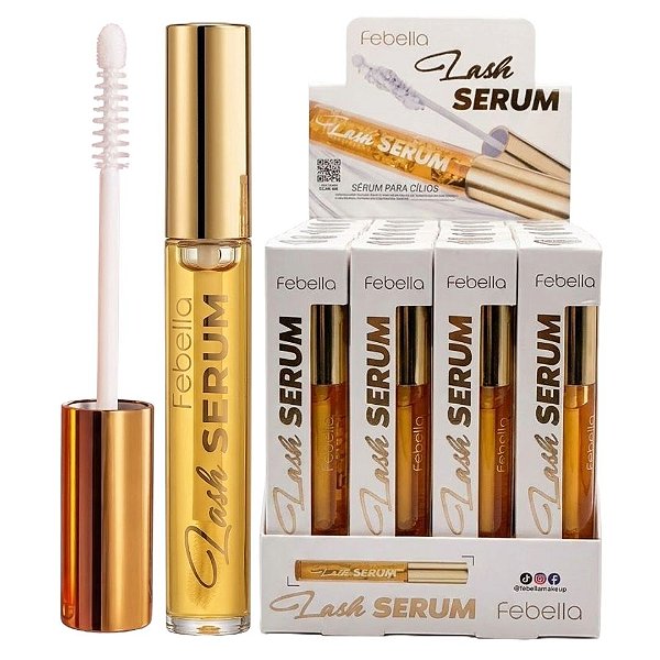 Febella - Lash Serum Incolor para Cilios  MA30423 - 24 Und (Validade: 12/2028)