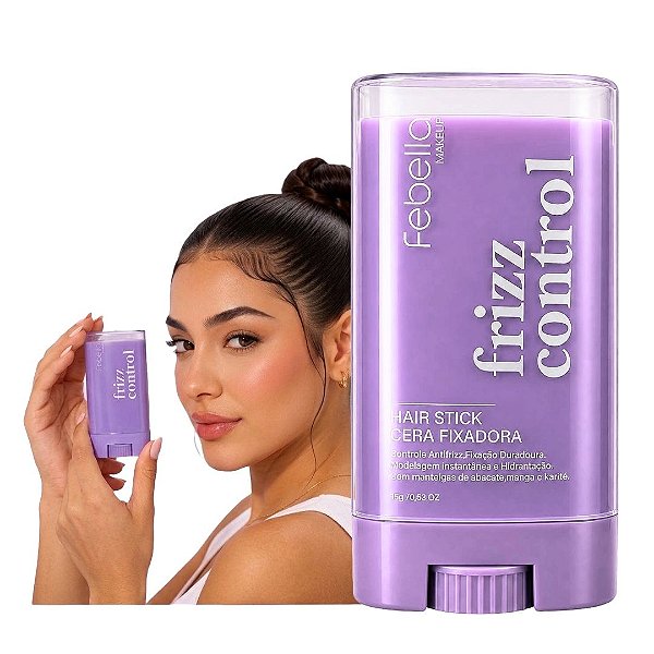 Febella - Cera Fixadora Frizz Control HA90202 (Validade: 06/2028)