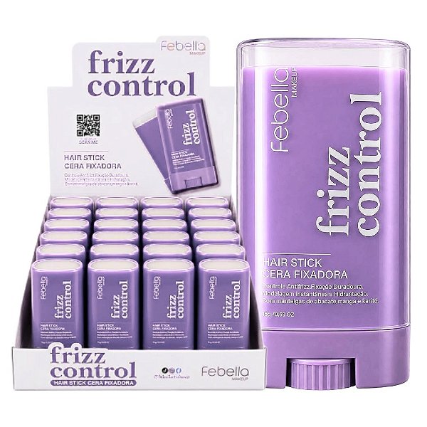 Febella - Cera Fixadora Frizz Control HA90202 - 24 Und