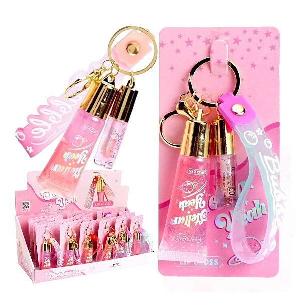 Febella - Lip Gloss Chaveiro Stellar Yeah LG40151 - 24 Und