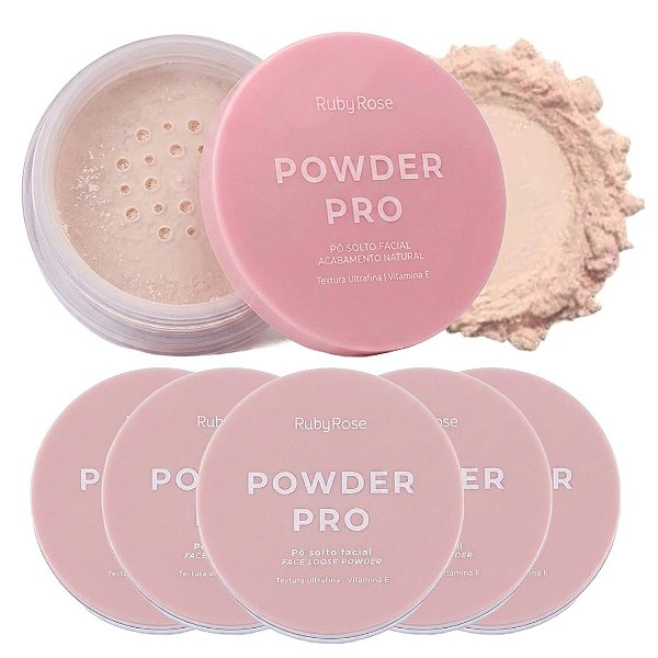 Ruby Rose - Po Solto Powder Pro M400 PS30 - 06 Und (Validade: 09/2029)