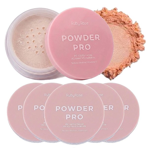 Ruby Rose - Po Solto Powder Pro M400 PS50 - 06 Und (Validade: 09/2029)