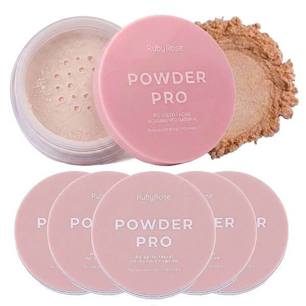 Ruby Rose - Po Solto Powder Pro M400 PS60 - 06 Und (Validade: 09/2029)
