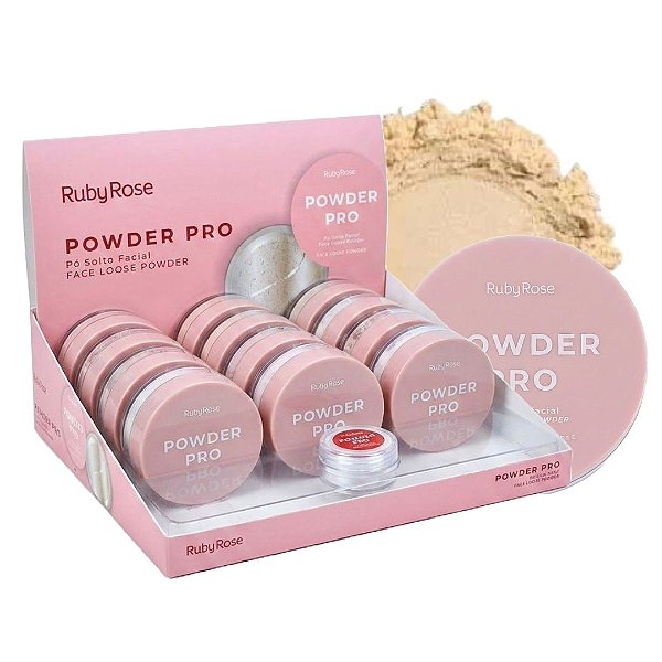 Ruby Rose - Po Solto Powder Pro M400 PS40 - 12 Und