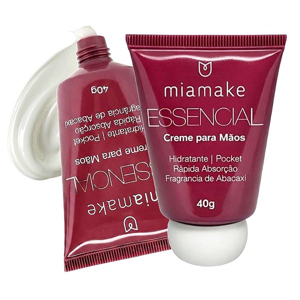 Mia Make - Creme para Mãos Essencial 595 (Validade: 04/2029)