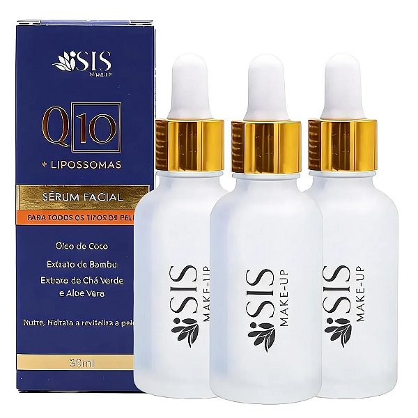 ISIS - Serum Facial Q10 + Lipossomas IS1119 - 06 Und (Validade: 04/2029)