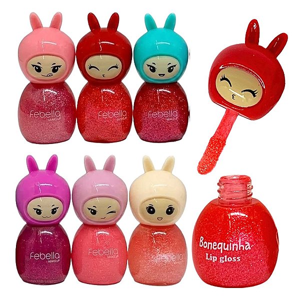 Febella - Lip Gloss Little Princess BM40127 - 06 Und (Validade: 03/2031)