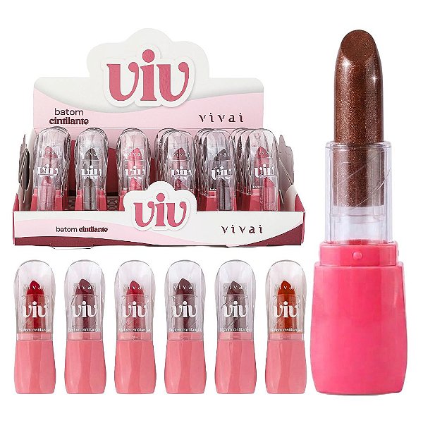 Vivai - Batom Cintilante VIV 3290 -24 Und (Validade: 03/2029)